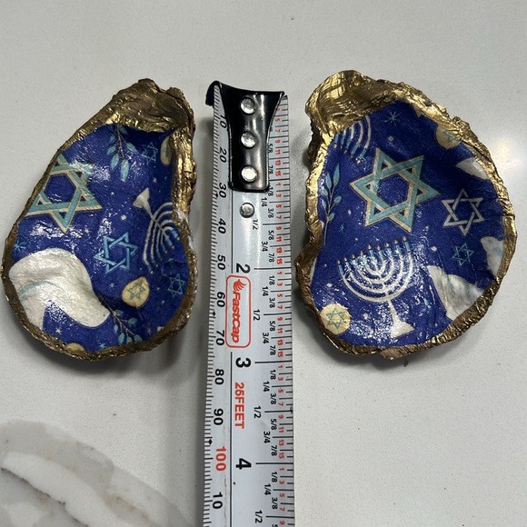 Jewish print decorative oysters - Picture 3 of 3